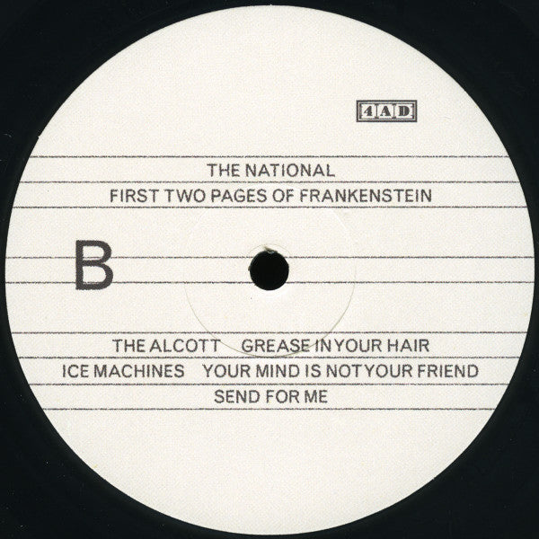 The National - First Two Pages Of Frankenstein | Mint (M) Mint (M)-