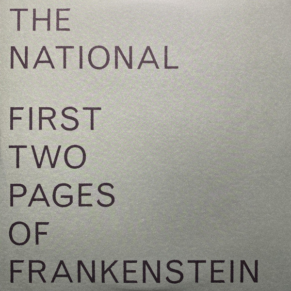 The National - First Two Pages Of Frankenstein | Mint (M) Mint (M)-