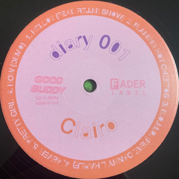 Clairo - Diary 001 | Mint (M) Mint (M)-
