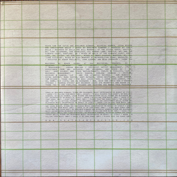 Death Cab For Cutie - Narrow Stairs | Mint (M) Mint (M)-