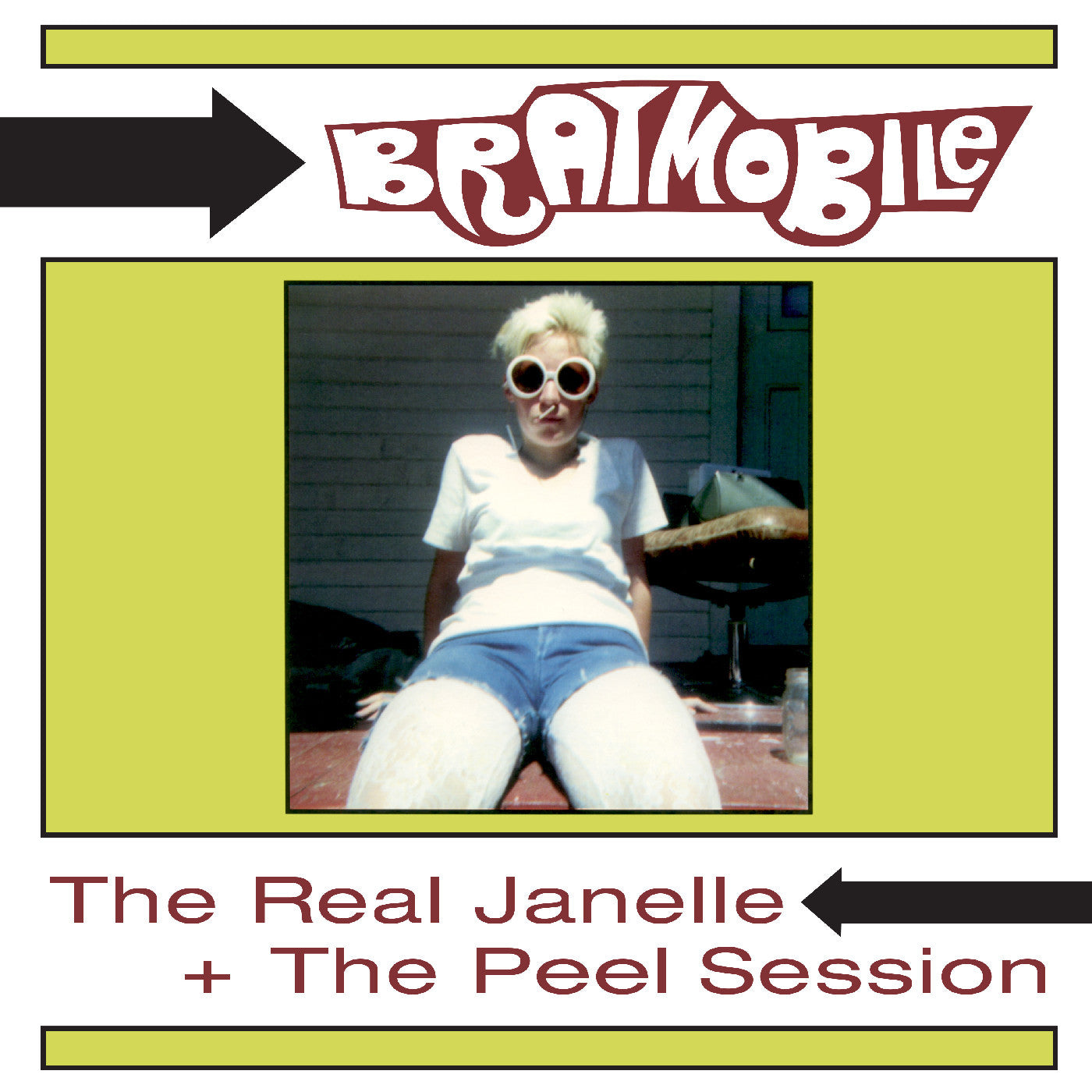 Bratmobile - The Real Janelle & The Peel Session (VINYL) | Mint (M) Mint (M)-