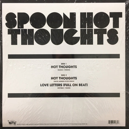 Spoon - Hot Thoughts Record Store Day 12'' (12" VINYL) |-