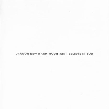 Big Thief - Dragon New Warm Mountain I Believe In You (CD) |-