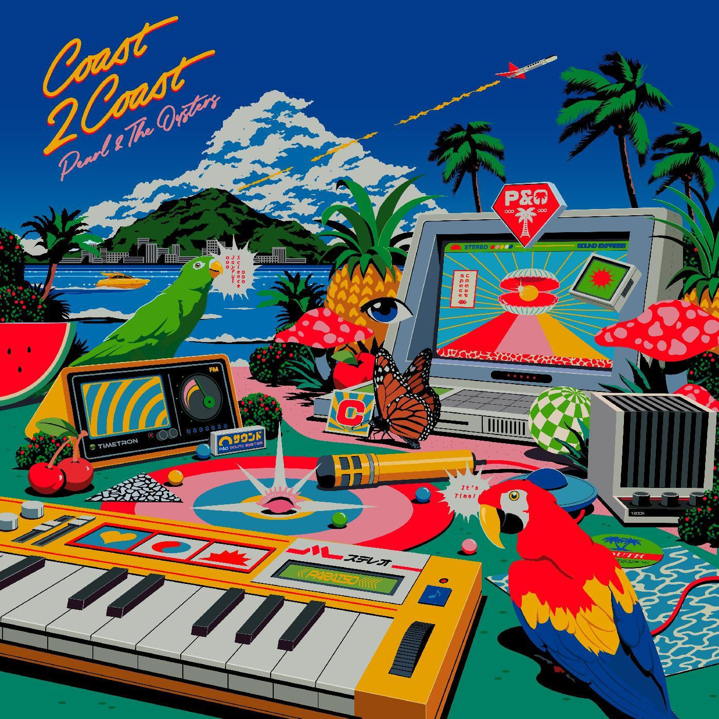 Pearl & The Oysters - Coast 2 Coast (BLUE WAVE VINYL) |-