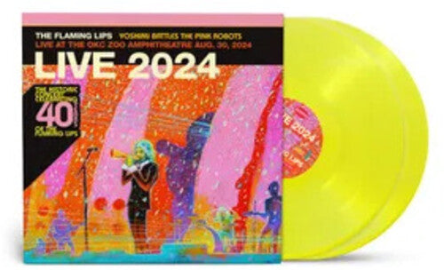 The Flaming Lips - Yoshimi Battles The Pink Robots: Live At The Zoo Amphitheatre, Oklahoma City, August 30, 2024 (BF 2025 RSD Exclusive, Colored Vinyl, Yellow) |-