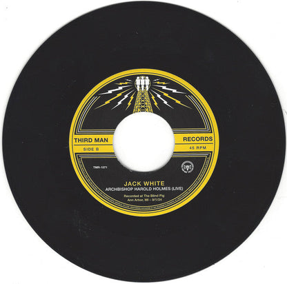 Jack White (2) - Archbishop Harold Holmes (7" VINYL) | Mint (M) Mint (M)-
