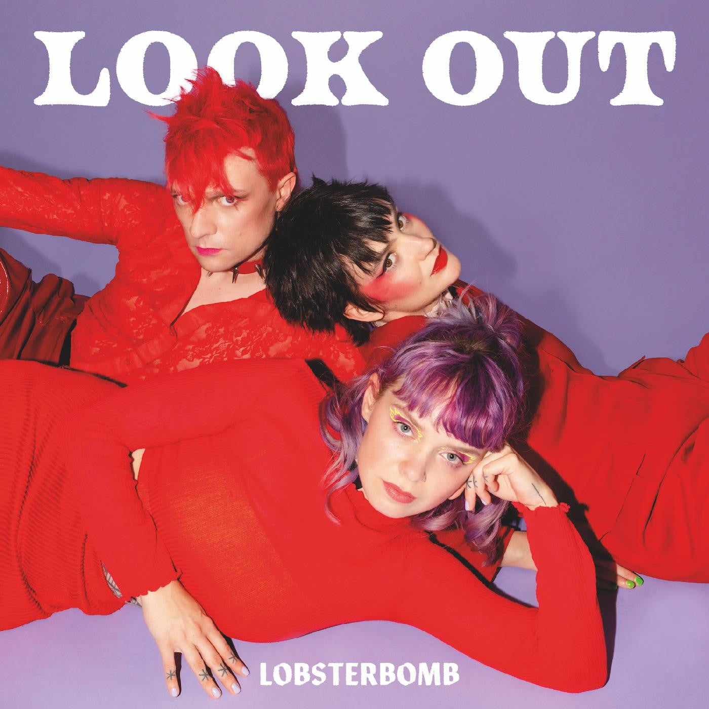 Lobsterbomb - Look Out (RED VINYL) (Vinyl) | Mint (M) Mint (M)-