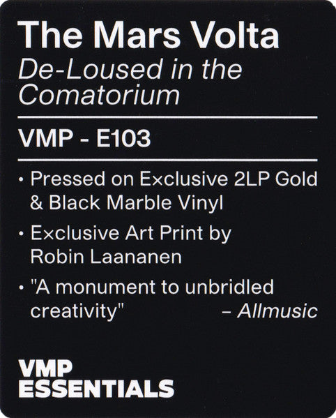 De-Loused In The Comatorium (2xVINYL GOLD/BLACK VMP) | Mint (M) Near Mint (NM)-