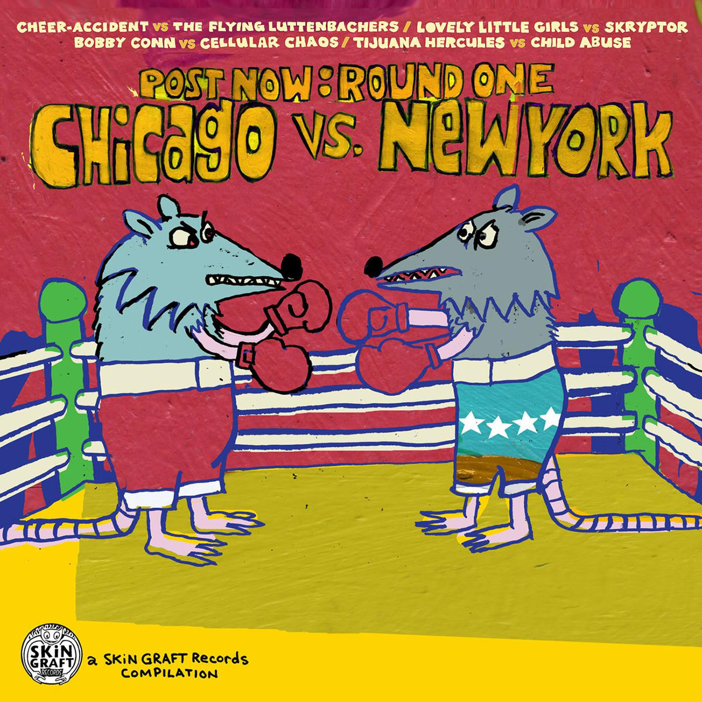 Various Artists - Post Now: Round One - Chicago vs New York (CD) | Mint Mint-