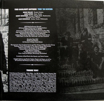 The Gaslight Anthem - The '59 Sound | Mint (M) Mint (M)-