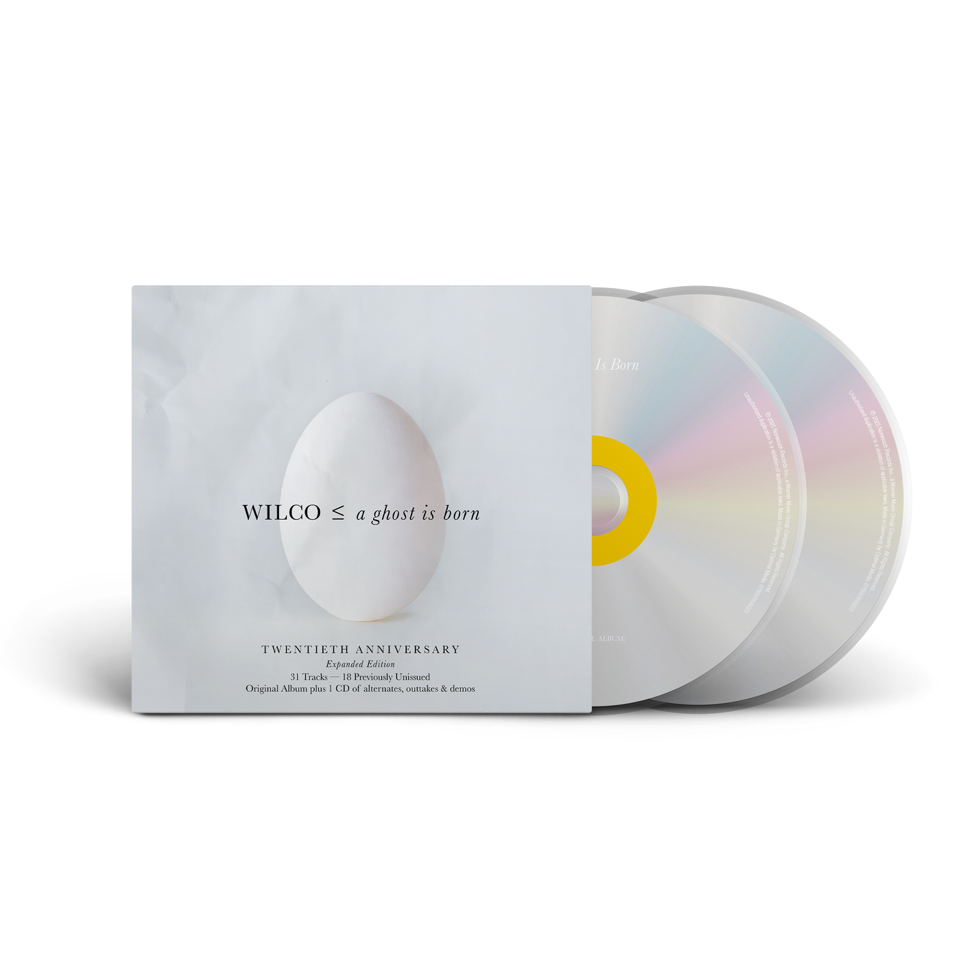 Wilco - A Ghost Is Born: 20th Anniversary (2xCD) | Mint (M) Mint (M)-