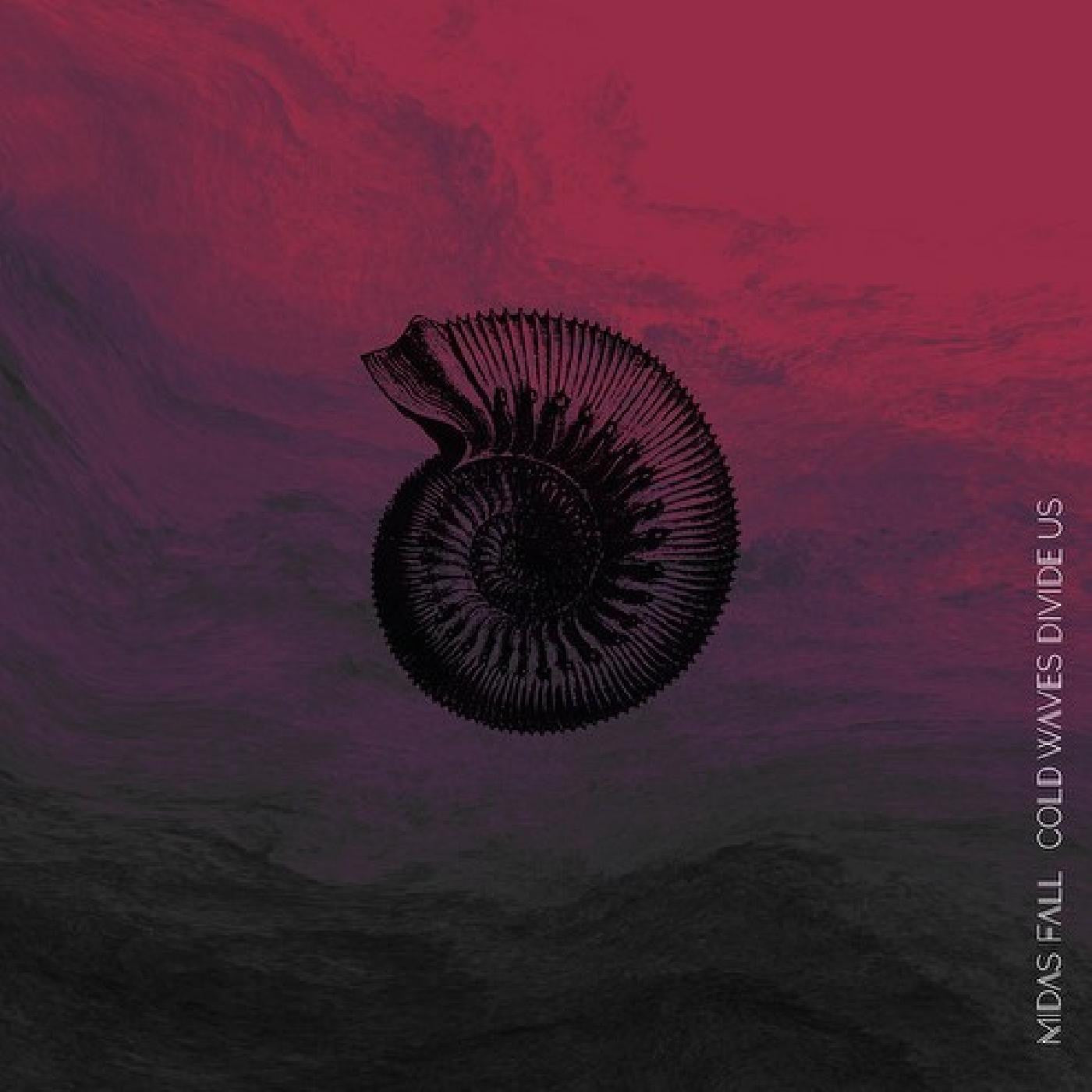 Midas Fall - Cold Waves Divide Us (CLEAR WITH ORANGE & BLACK SPLATTER VINYL) |-