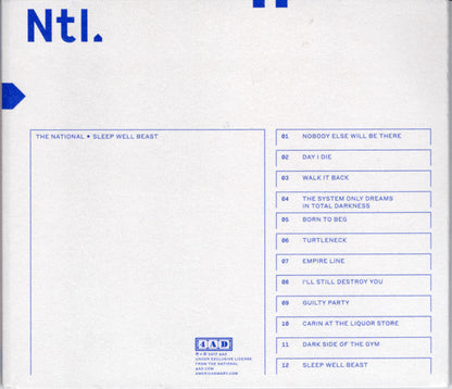 The National - Sleep Well Beast (CD) | Mint (M) Mint (M)-