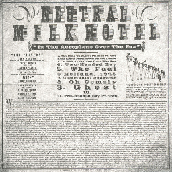 Neutral Milk Hotel - In The Aeroplane Over The Sea (180 GRAM VINYL) | Mint (M) Mint (M)-