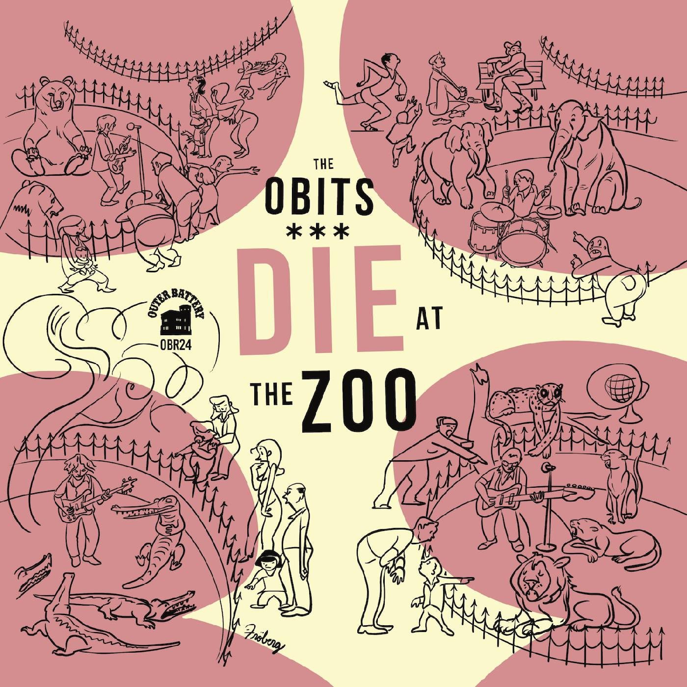 Obits - Die at the Zoo (YELLOW VINYL) |-