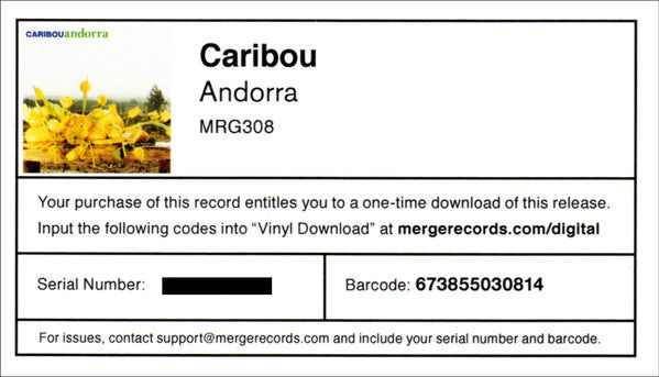Caribou - Andorra | Mint (M) Mint (M)-