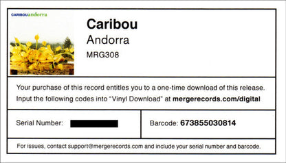 Caribou - Andorra | Mint (M) Mint (M)-