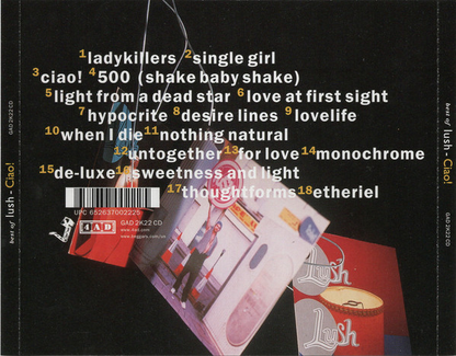 Lush - Ciao! Best Of Lush (CD) | Mint (M) Mint (M)-