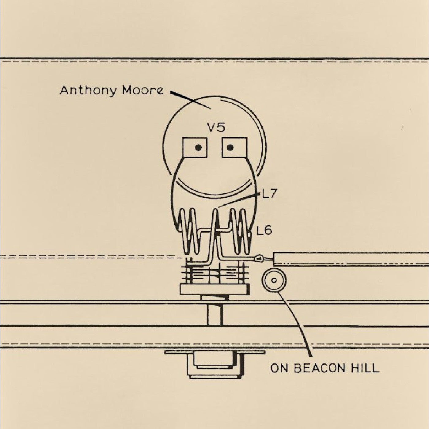 Anthony Moore with AKA & Friends - On Beacon Hill (VINYL) | Mint (M) Mint (M)-