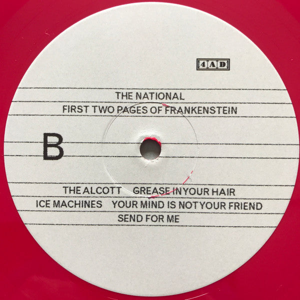 The National - First Two Pages Of Frankenstein | Mint (M) Mint (M)-