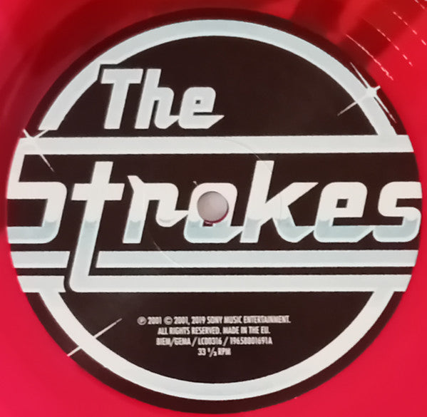 The Strokes - Is This It (TRANSPARENT RED VINYL) | Mint (M) Mint (M)-