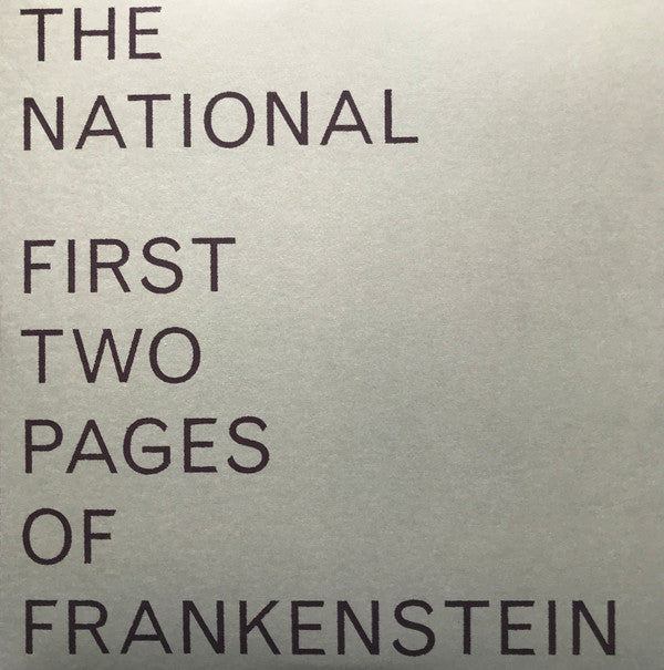 The National - First Two Pages Of Frankenstein | Mint (M) Mint (M)-