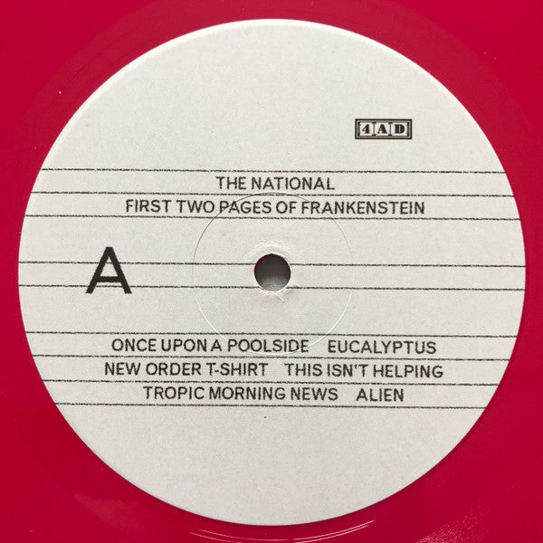 The National - First Two Pages Of Frankenstein | Mint (M) Mint (M)-