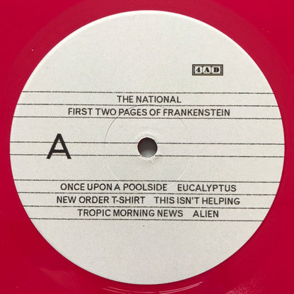 The National - First Two Pages Of Frankenstein | Mint (M) Mint (M)-