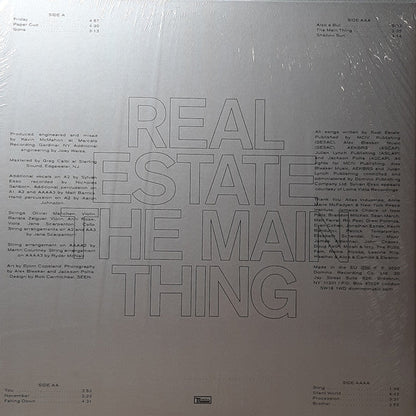 Real Estate - The Main Thing (IEX: TIP-ON GATEFOLD) | Mint (M) Mint (M)-