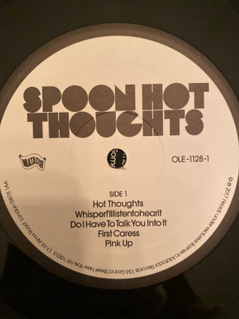 Spoon - Hot Thoughts | Mint (M) Mint (M)-
