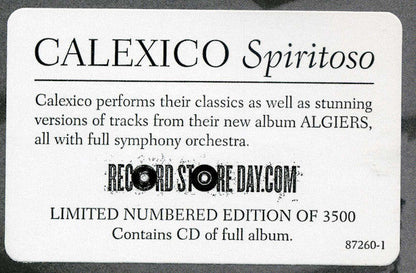 Calexico - Spiritoso | Mint (M) Mint (M)-
