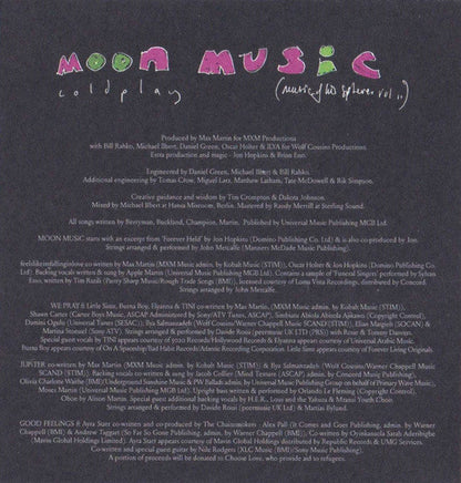 Moon Music (CD / NOTEBOOK) | Mint (M) Mint (M)-