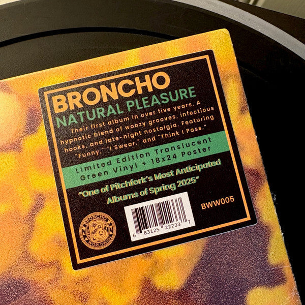 Natural Pleasure (TRANSLUCENT GREEN VINYL) | Mint (M) Mint (M)-