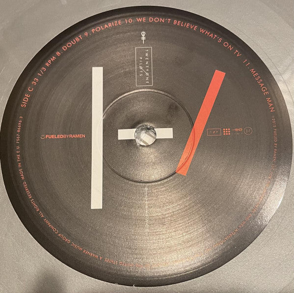 Blurryface (SILVER VINYL) | Mint (M) Mint (M)-