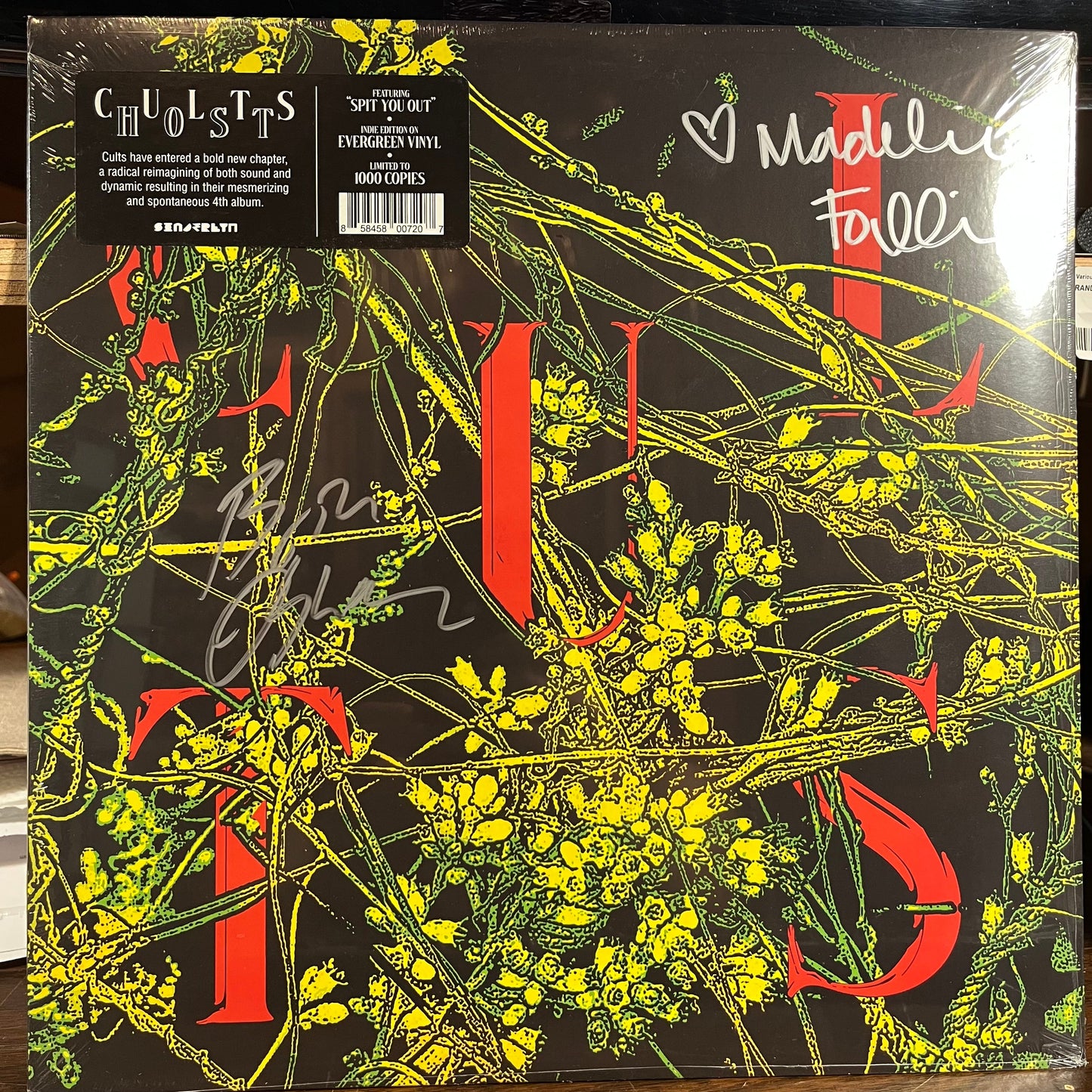 Cults - Host (SIGNED - COLOR VINYL) | Mint (M) Mint (M)-