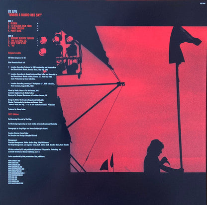 U2 - Under A Blood Red Sky (COLOR VINYL) | Mint (M) Mint (M)-