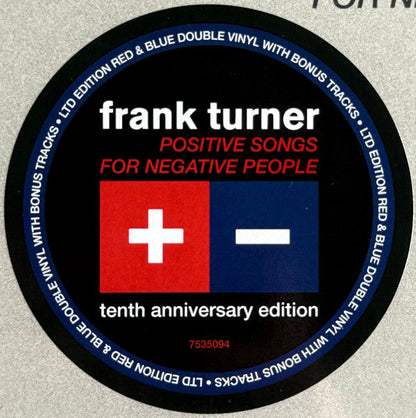 Frank Turner - Positive Songs For Negative People (2025 RSD 2xVINYL) | Mint (M) Mint (M)-