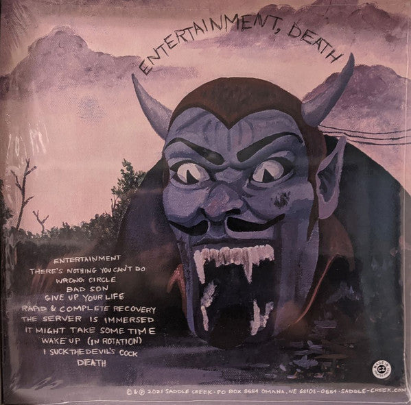 Entertainment, Death (OPAQUE MAROON VINYL) | Mint (M) Mint (M)-