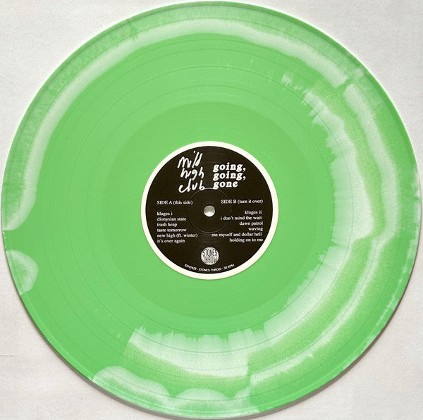 Mild High Club - Going Going Gone (IEX: GREEN & WHITE SWIRL VINYL) | Mint (M) Mint (M)-
