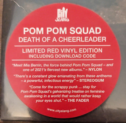 Death Of A Cheerleader (RED VINYL) | Mint (M) Mint (M)-