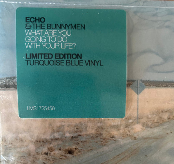 Echo & The Bunnymen - What Are You Going To Do With Your Life? (TURQUOISE VINYL) | Mint (M) Mint (M)-