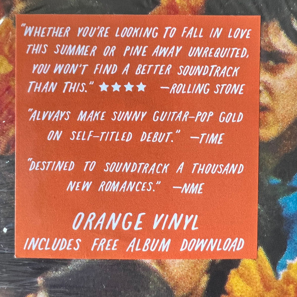 Alvvays - Alvvays (ORANGE VINYL) | Mint (M) Mint (M)-
