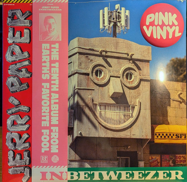 Jerry Paper - Inbetweezer (PINK VINYL) | Mint (M) Mint (M)-