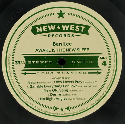Awake Is The New Sleep (COLOR VINYL) | Mint (M) Mint (M)-