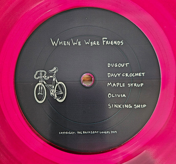 The Backseat Lovers - When We Were Friends (2025 COLOR VINYL) | Mint (M) Mint (M)-