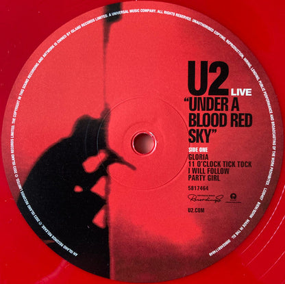 U2 - Under A Blood Red Sky (COLOR VINYL)*DINGED* | Mint (M)-