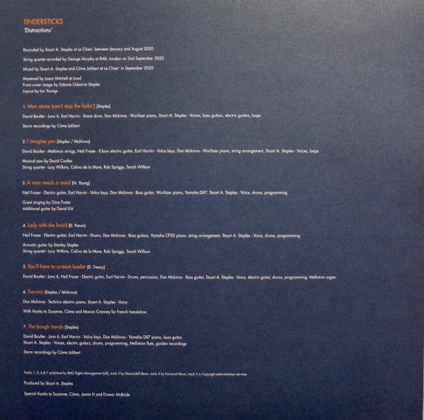 Distractions (BLUE VINYL) |-