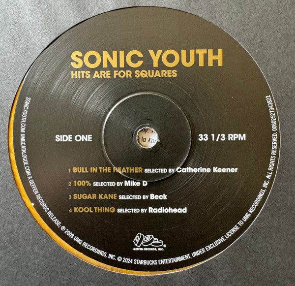 Sonic Youth - Hits Are For Squares (2xGOLD VINYL / RSD) | Mint (M) Mint (M)-