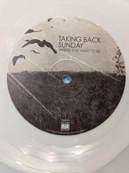 Taking Back Sunday - Where You Want To Be (COLOR VINYL / VMP) | Mint (M) Mint (M)-