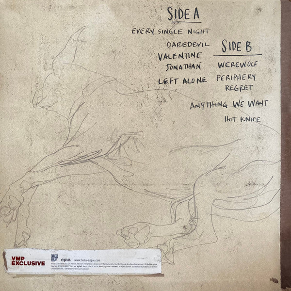 Fiona Apple - The Idler Wheel... (VINYL) | Mint (M) Mint (M)-